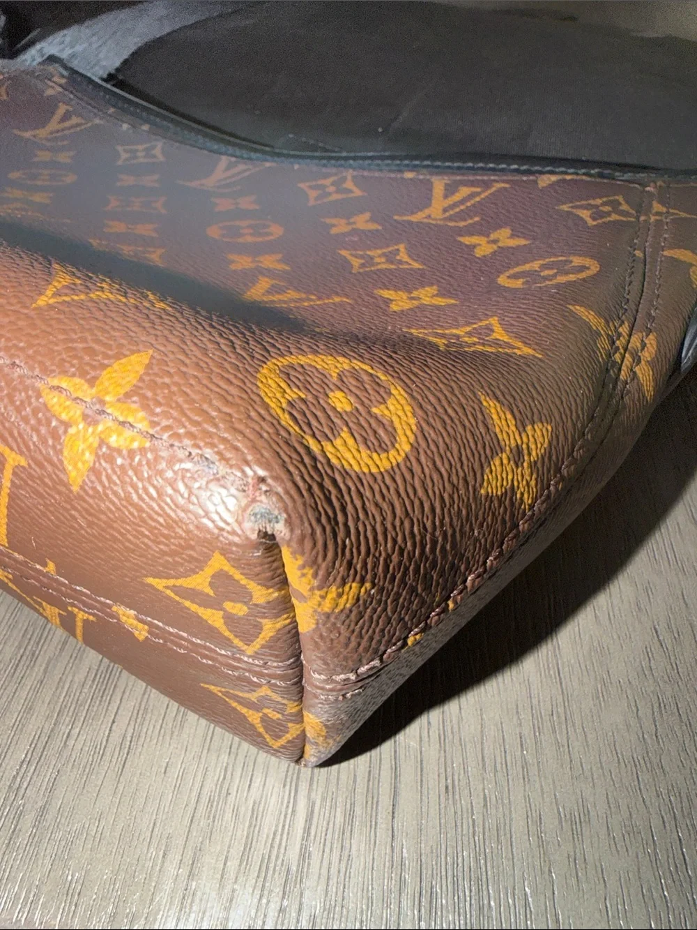 Louis Vuitton Brown Monogram Canvas Messenger Bag